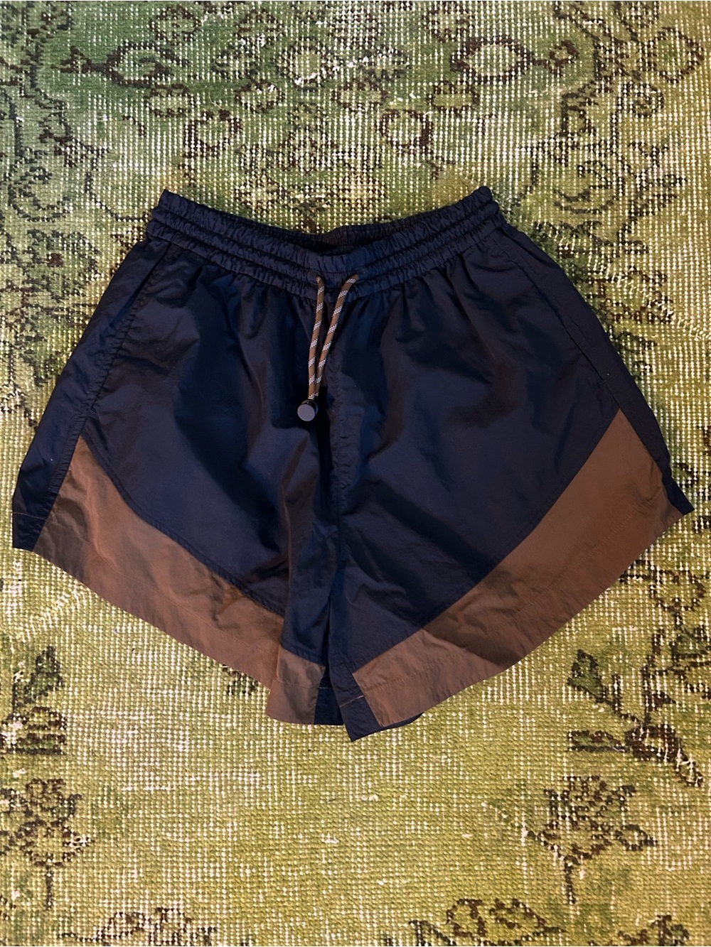 lululemon athletica Black and Brown Women's Shorts